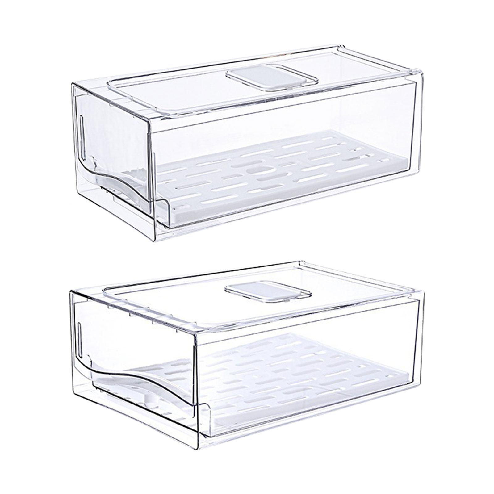 Fridge Drawer Bins Pantry Orga - Food Storage Without Pantry のレビューと価格