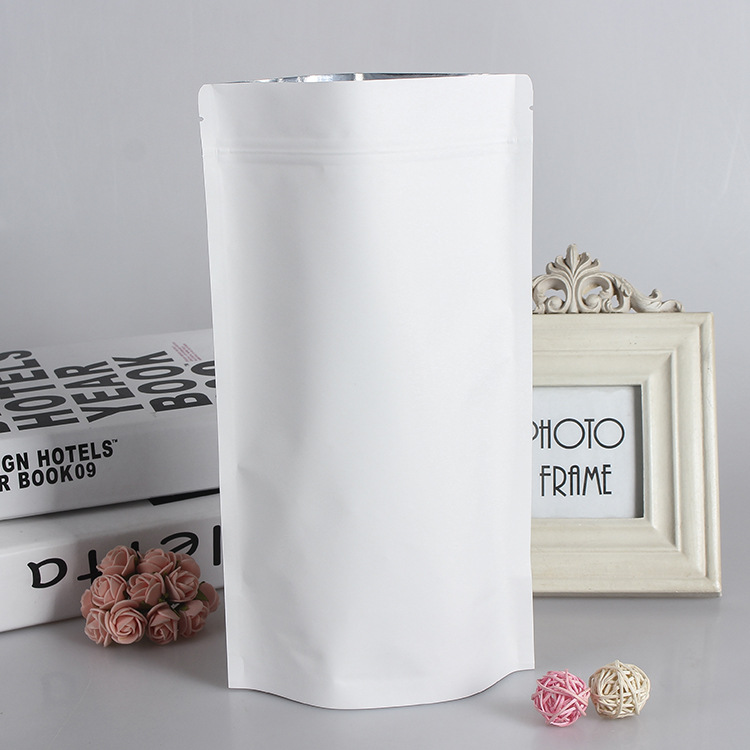 100pcs Wholesale Stand up Whit - Food Storage Bags Zip Lock Pouch のレビューと価格