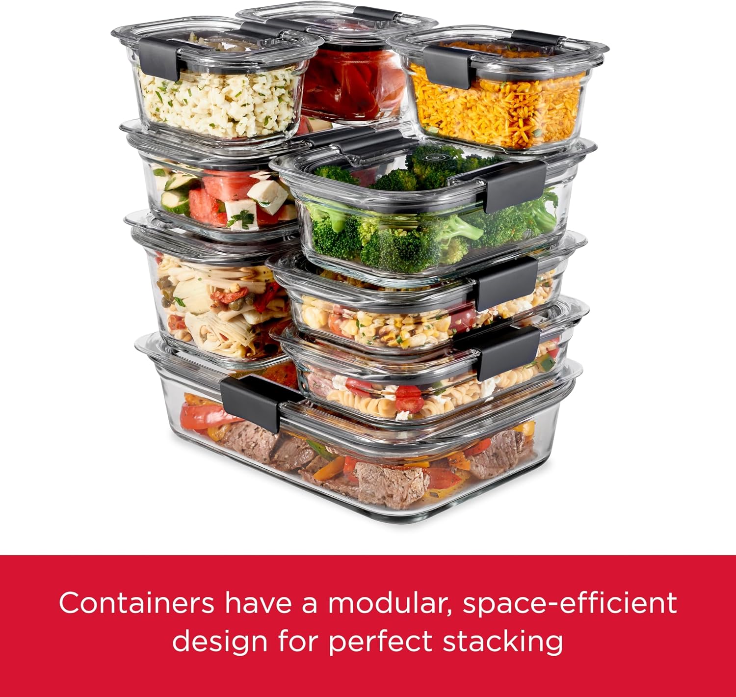 Glass Food Storage Containers  - Food Storage Meal Prep のレビューと価格
