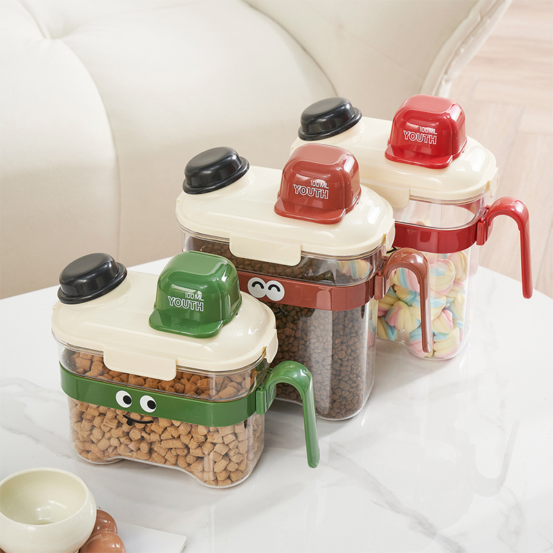Cat Food Storage Bucket Dog Fo - Food Storage On Wheels のレビューと価格