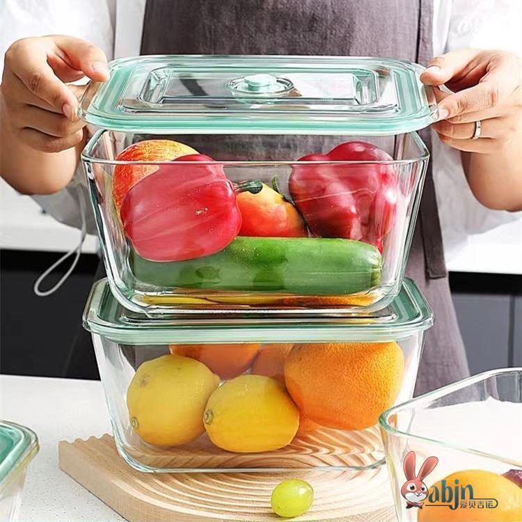 Large Capacity Glass Container - Food Storage Kitchen Container Set のレビューと価格