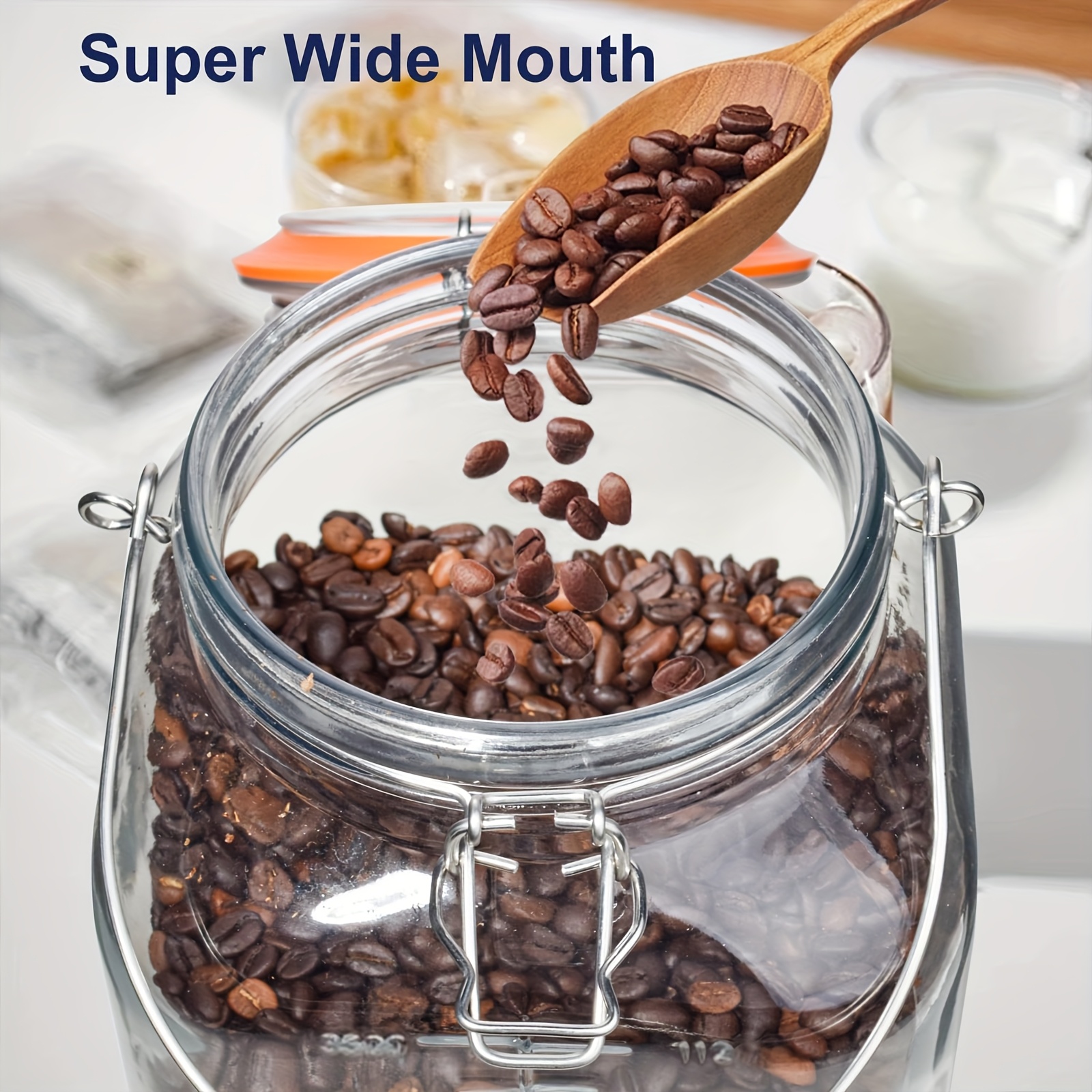 2 Pack 1 Gallon Glass Jar with - Food Storage Without Pantry のレビューと価格