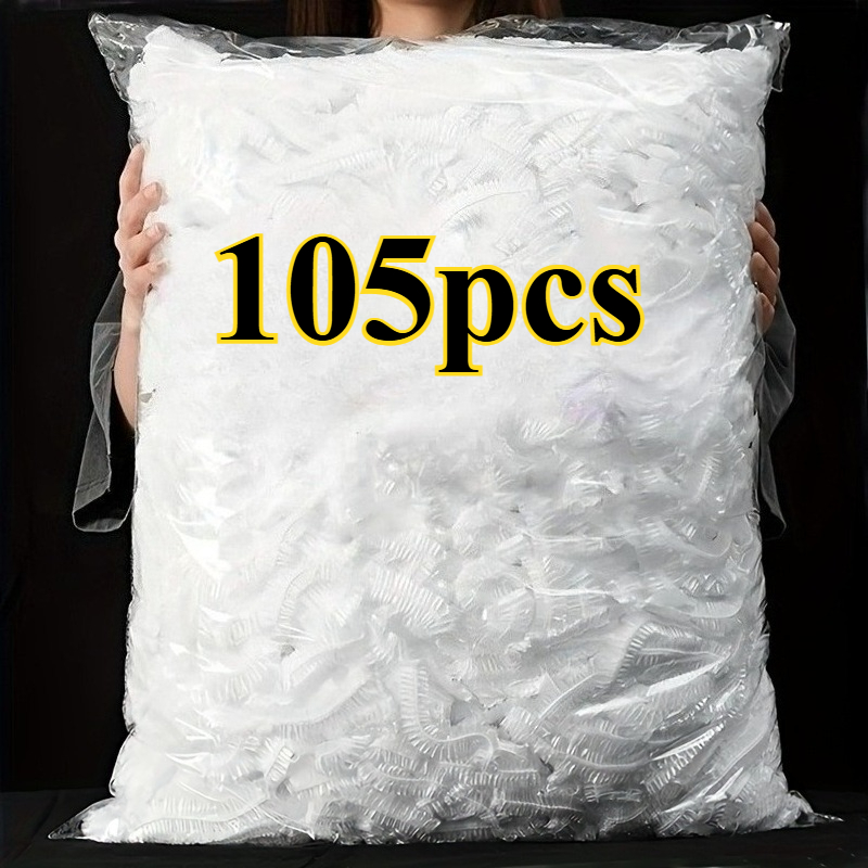 105Pcs Large Clear Disposable  - Food Storage For Restaurant のレビューと価格
