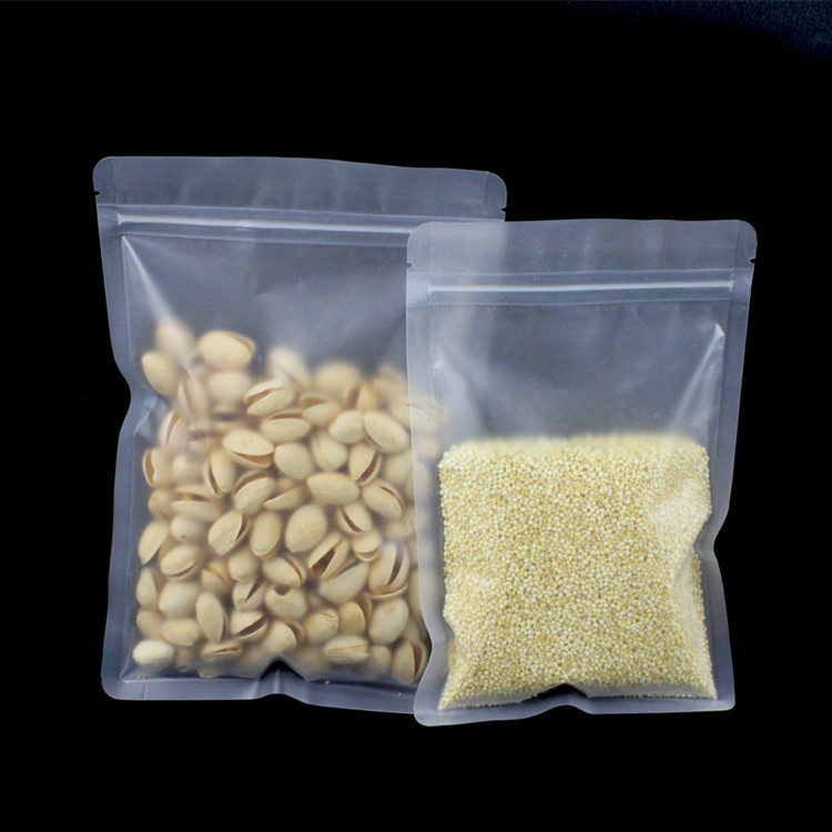 100PCS Frosted Plastic Ziplock - Food Storage Bags Zip Lock Pouch のレビューと価格