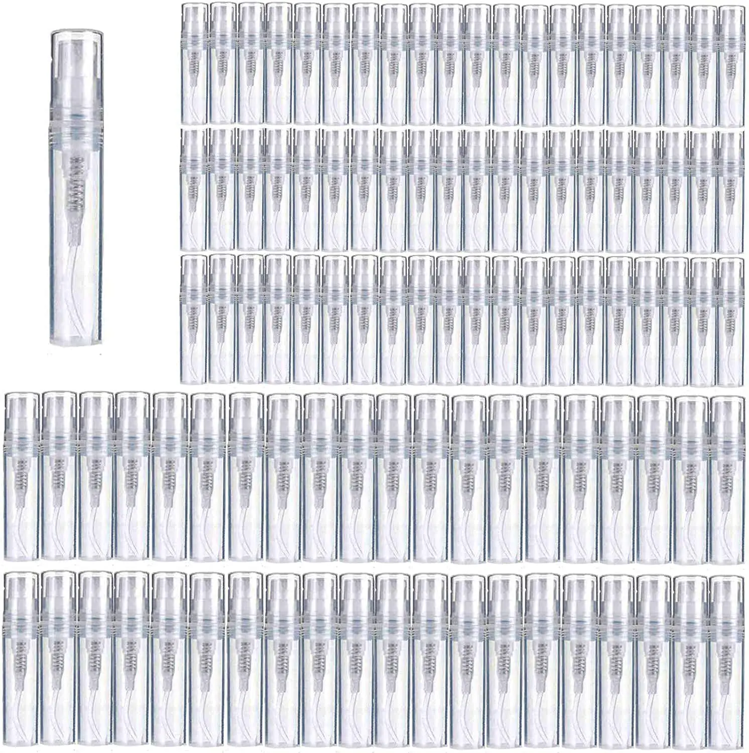 100Pcs 2ml 3ml 5ml Mini Plasti - Food Storage Drums のレビューと価格