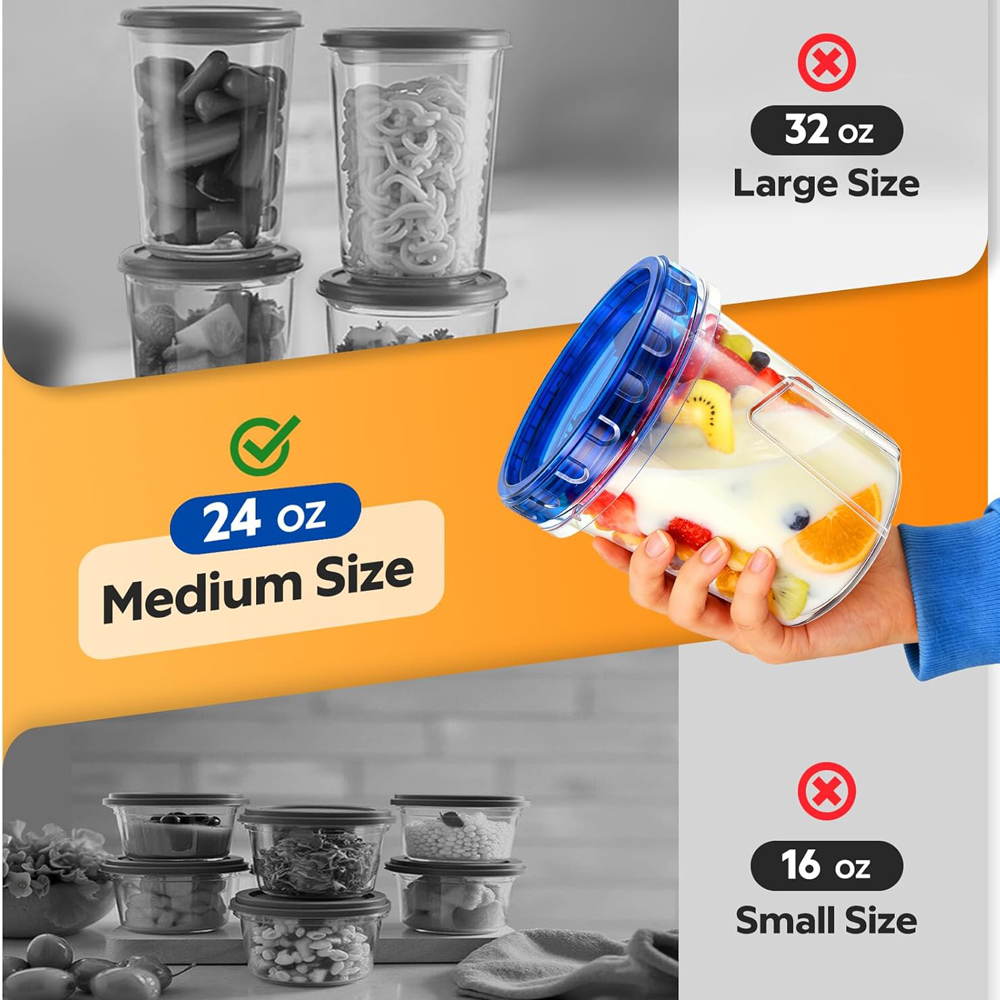 Freezer Storage Containers Air - Food Storage Meal Prep のレビューと価格