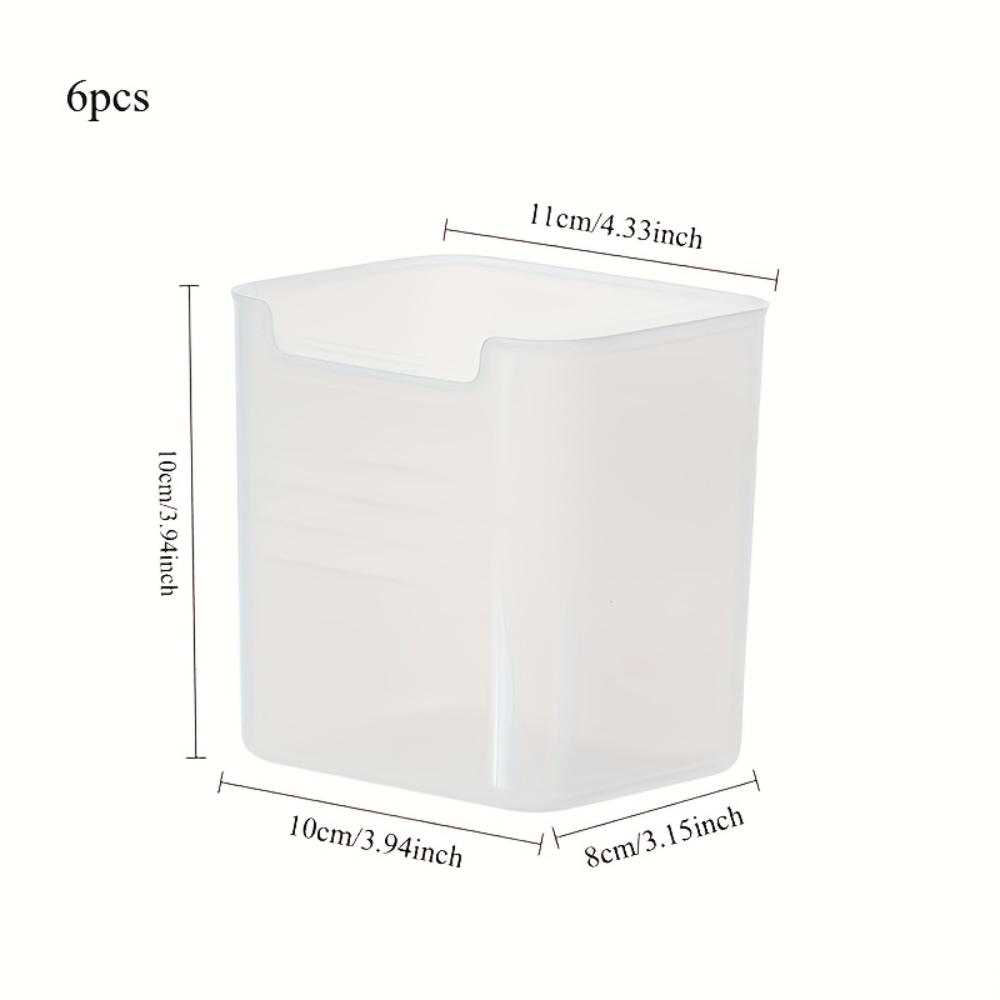 6Pcs Clear Refrigerator Storag - Food Storage Boxes のレビューと価格