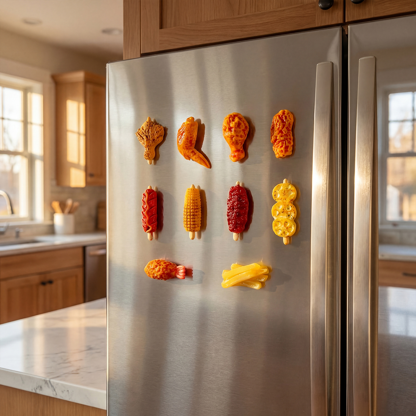 10-Piece Assorted Food Mini Ma - Food Storage Notes のレビューと価格