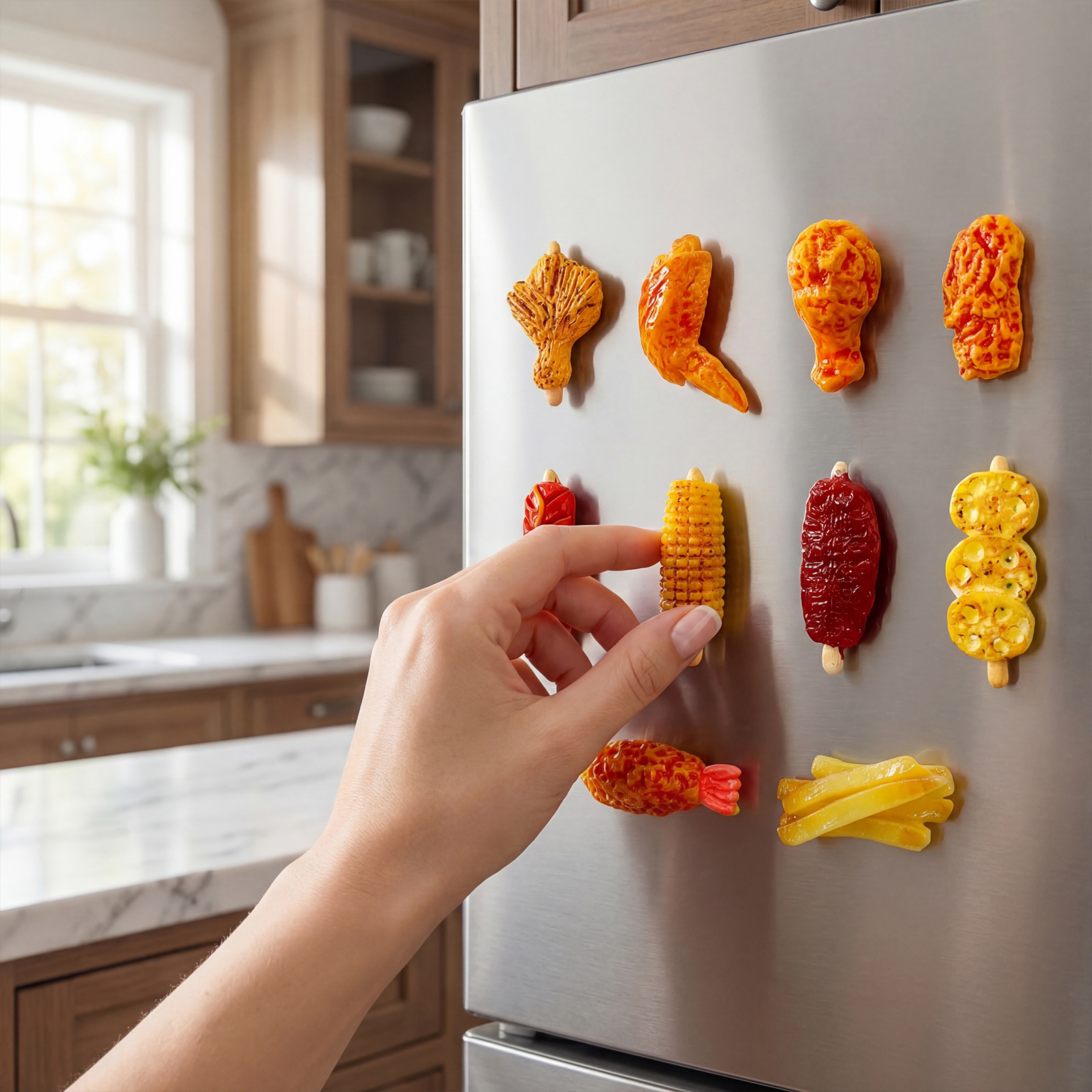 10-Piece Assorted Food Mini Ma - Food Storage Notes のレビューと価格