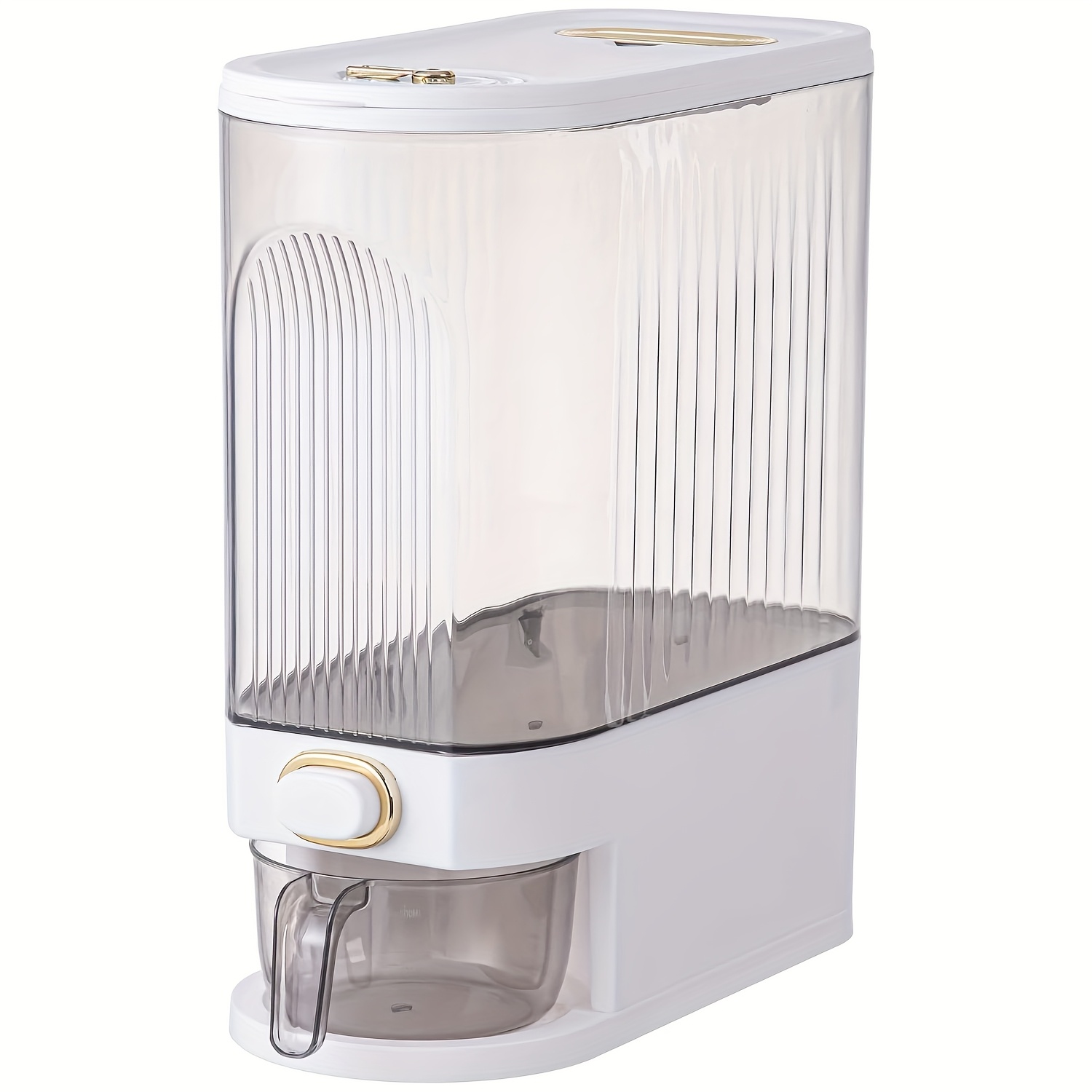 22Lbs Large Rice & Cereal Disp - Food Storage Without Pantry のレビューと価格