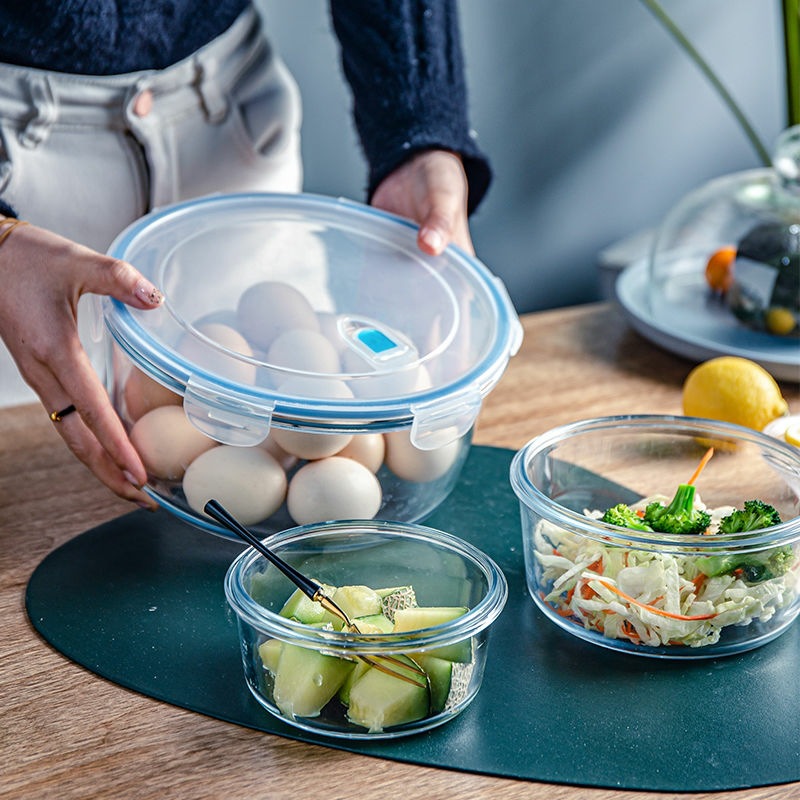Tempered Glass Food Preservati - Food Storage Glass Containers Large のレビューと価格