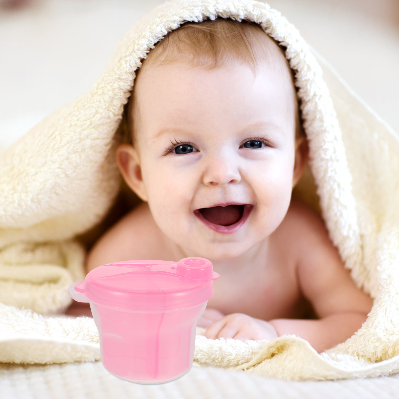 4Pcs Milk Powder Dispenser Rot - Food Storage Baby のレビューと価格