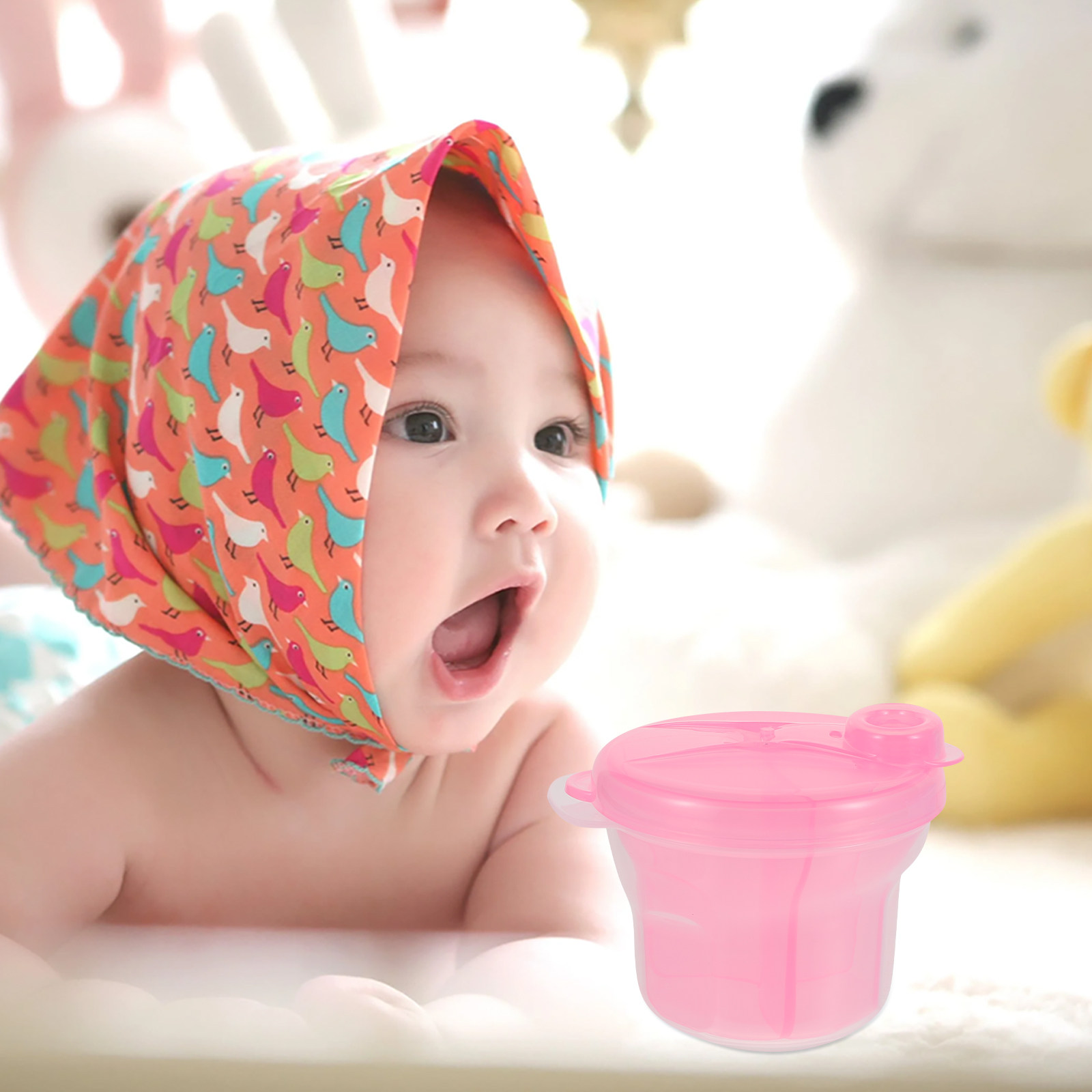 4Pcs Milk Powder Dispenser Rot - Food Storage Baby のレビューと価格