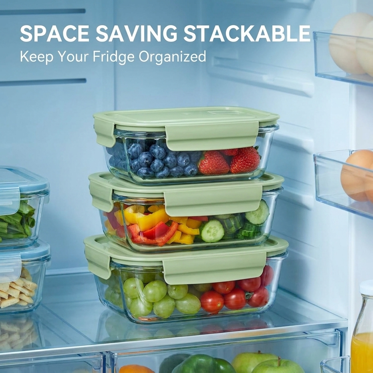Borosilicate glass lunch box w - Glass Meal Prep Container のレビューと価格