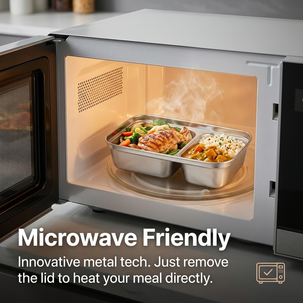 Microwave Safe 304 Stainless S - Food Storage Jar Set のレビューと価格