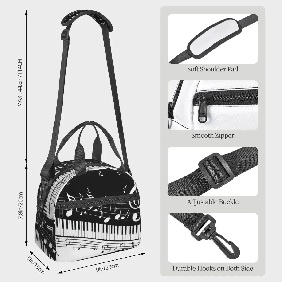Abstract Piano Keys With Music - Food Storage Notes のレビューと価格