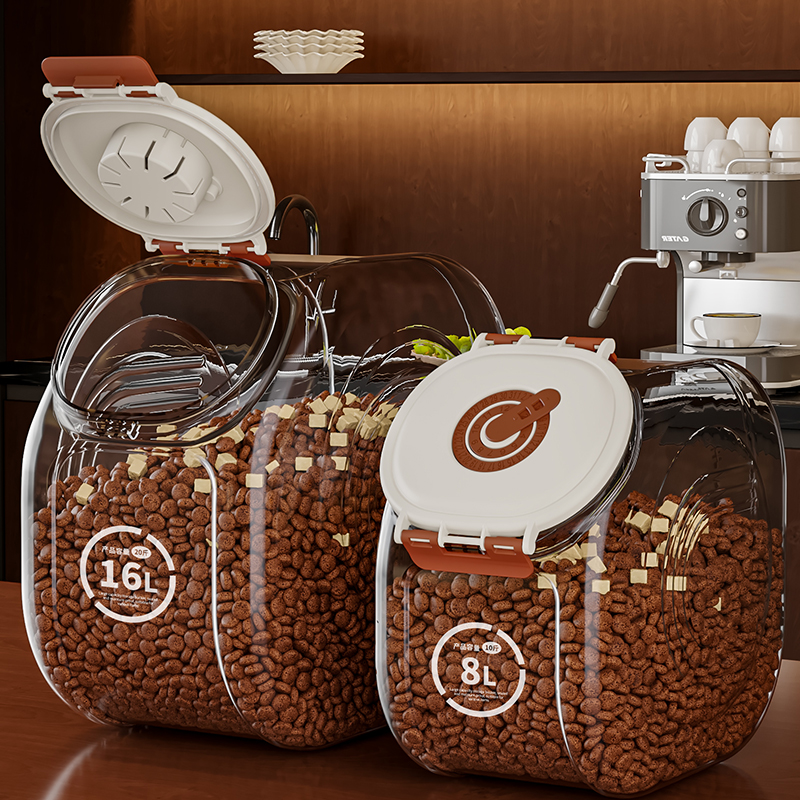 Large Capacity Pet Food Storag - Food Storage On Wheels のレビューと価格