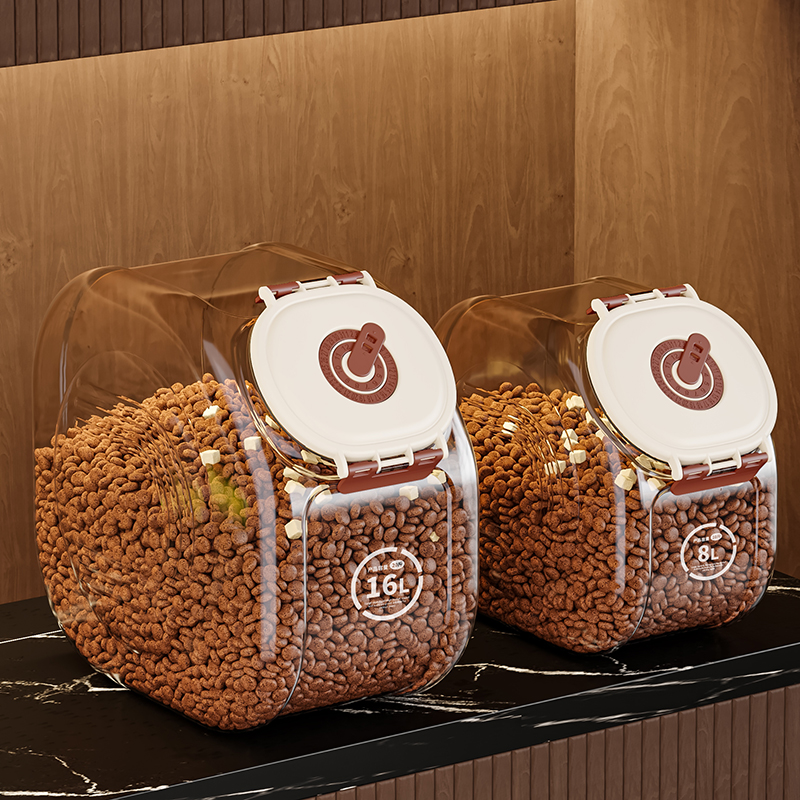 Large Capacity Pet Food Storag - Food Storage On Wheels のレビューと価格
