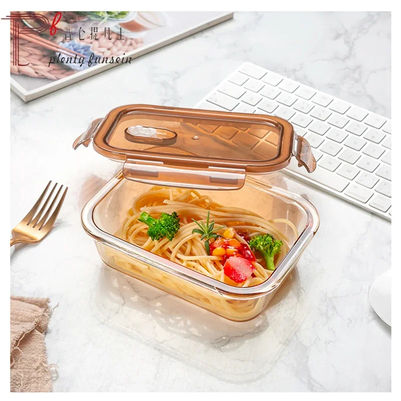 Glass fresh-keeping box, micro - Glass Meal Prep Container のレビューと価格