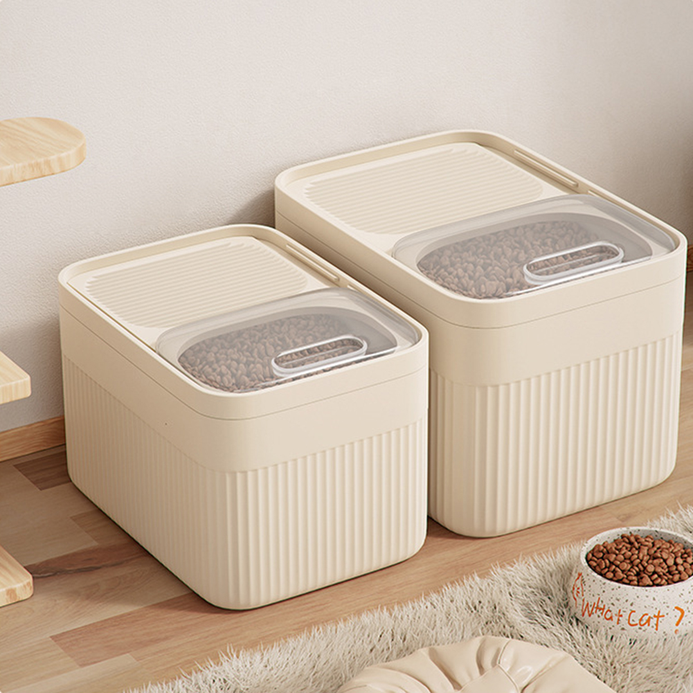 Pet Food Storage Barrel Large  - Food Storage On Wheels のレビューと価格