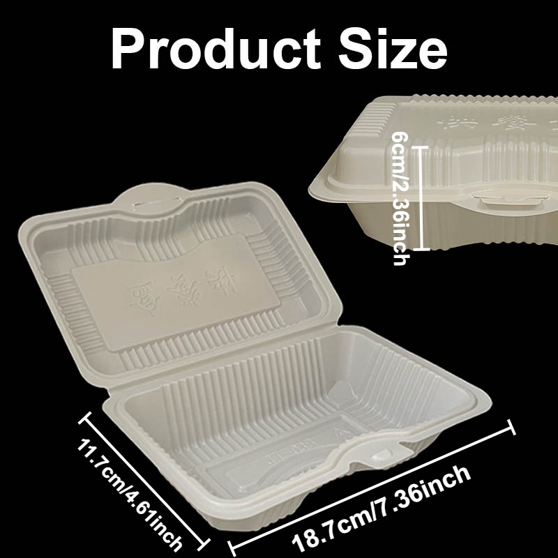 10/20PCS Disposable Lunch Boxe - Food Storage For Restaurant のレビューと価格