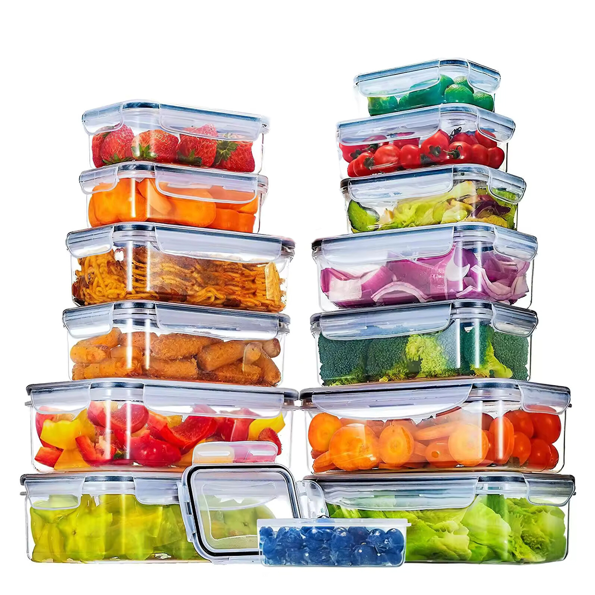 34PCS-Assorted Size Airtight F - Food Storage Meal Prep のレビューと価格