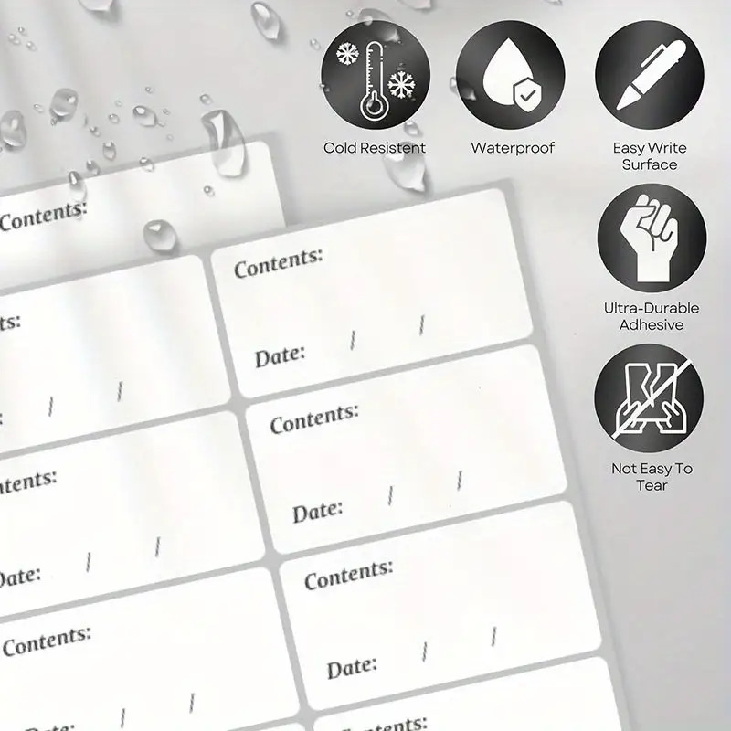 100pcs waterproof and removabl - Food Storage Notes のレビューと価格