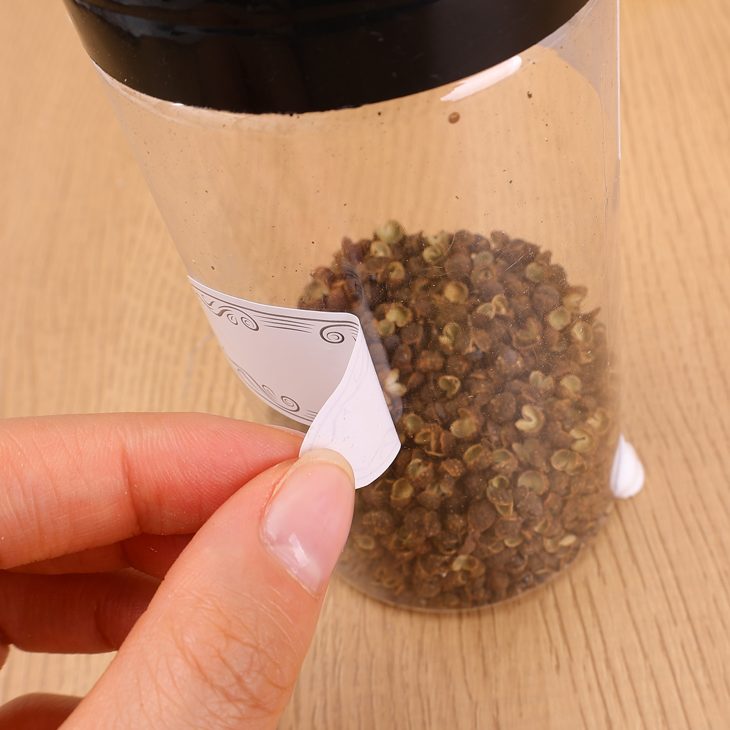 Oval Labels Blank Stickers Foo - Food Storage For Restaurant のレビューと価格