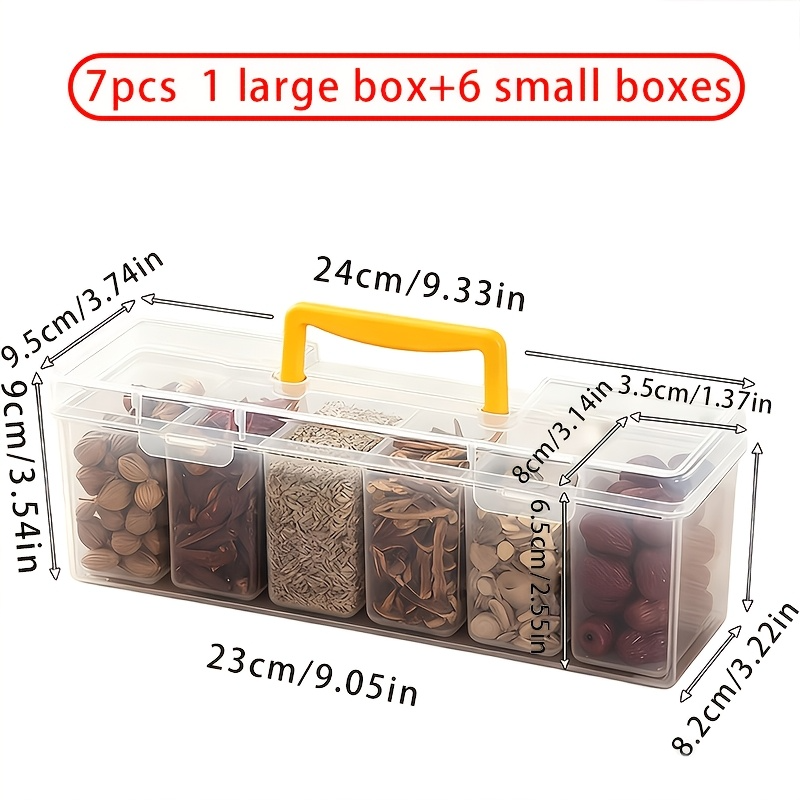 7Pcs Airtight Spice Container  - Food Storage Jar Set のレビューと価格