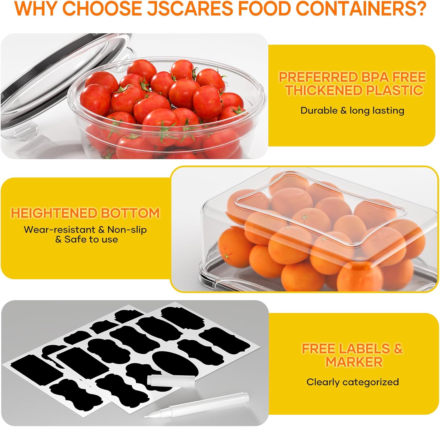 52 PCS Food Storage Containers - Food Storage Meal Prep のレビューと価格
